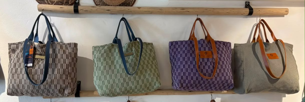 Beach bag handwoven